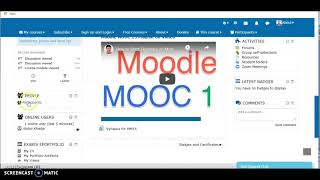 Moodle MOOC