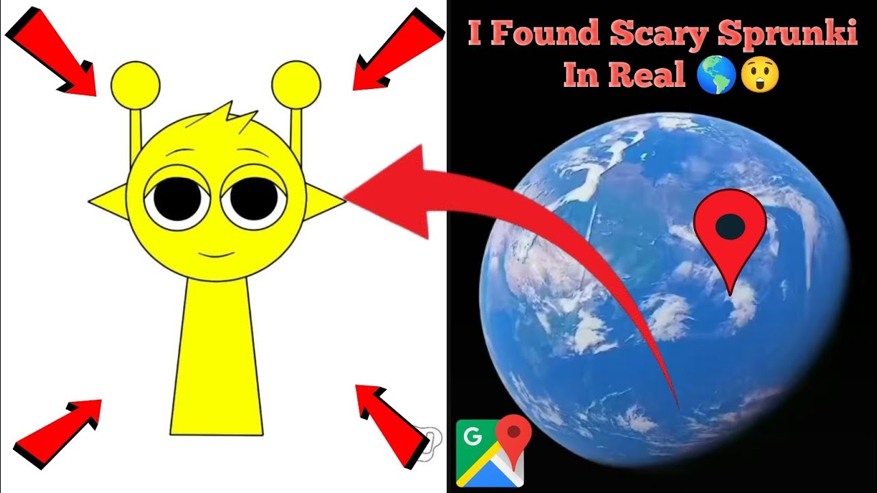 Sprunki Map Normal I Found Scary Sprunki In Real On Google Earth Old Maps 🌎#googleearth # ...