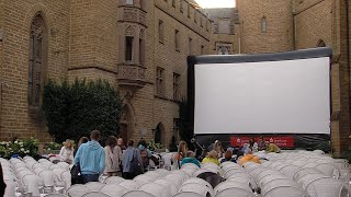 Open-air cinema is back at Hohenzollern Castle