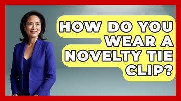 How Do You Wear A Novelty Tie Clip? - The Sharp Dressed Gent