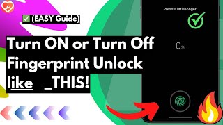 How to Turn ON or Turn Off Fingerprint Unlock (Easiest Way) [Any Android or Samsung] screenshot 4
