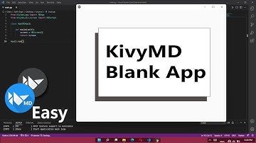 KivyMD Blank App