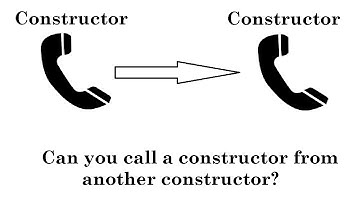 IQ 24: Can you call a constructor from another constructor?