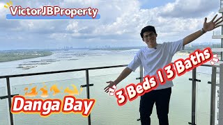 【VictorJBProperty】Danga Bay 3 Beds 3 Baths Seaview Unit