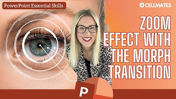 🏎️ Zoom Effect Using the Morph Transition in PowerPoint 💫