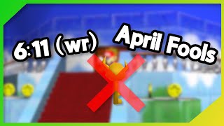 Super Mario 64 0 Key Speedrun Wr April Fools