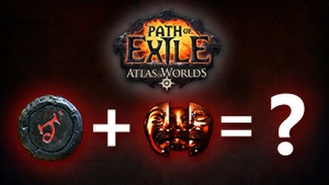 Path of Exile Corrupting a Core Map