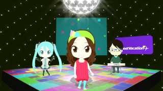 Awesome song and video by Sweet Vacation featuring Hatsune Miku. So...