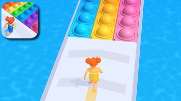 Pop It Run! Gameplay walkthrough part 1 (iOS) @Lucifernani