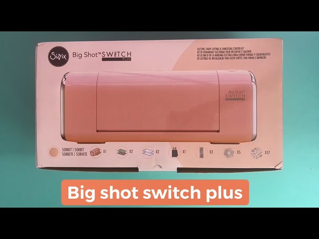 Sizzix Big Shot Switch Plus By Tim Holtz, Machine Only - Black - 20523779