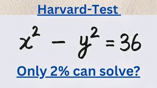 Only a math genius can solve this Algebra equation | Math Olympiad Mathematics 