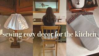 ⭐️ 3 Little Sewing Projects to Add Extra Cozy Charm to My Kitchen ⭐️