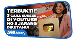 TERBUKTI!! 3 CARA SUKSES DI YOUTUBE NO 3 JARANG DIKETAHUI | BAPER | Merry Riana - Durasi: 13.36. 