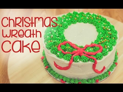 Christmas Wreath Cake - CAKE QUIRK