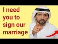 I Need You To Sign Our Marriage License Fazza Shaikh Hamdan Fazza New English Translate Poem Fazza ЁЯШЗ I Need You To Sign Our Marriage License Fazza Shaikh Hamdan Fazza New English Translate Poem Fazza ЁЯШЗ