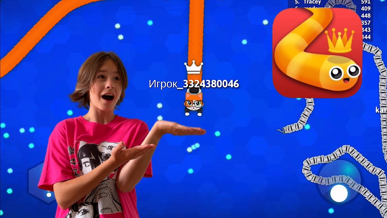 Мой новый скин в Snake.io + Макиато 😺 игра Змейка теперь в Apple Arcade