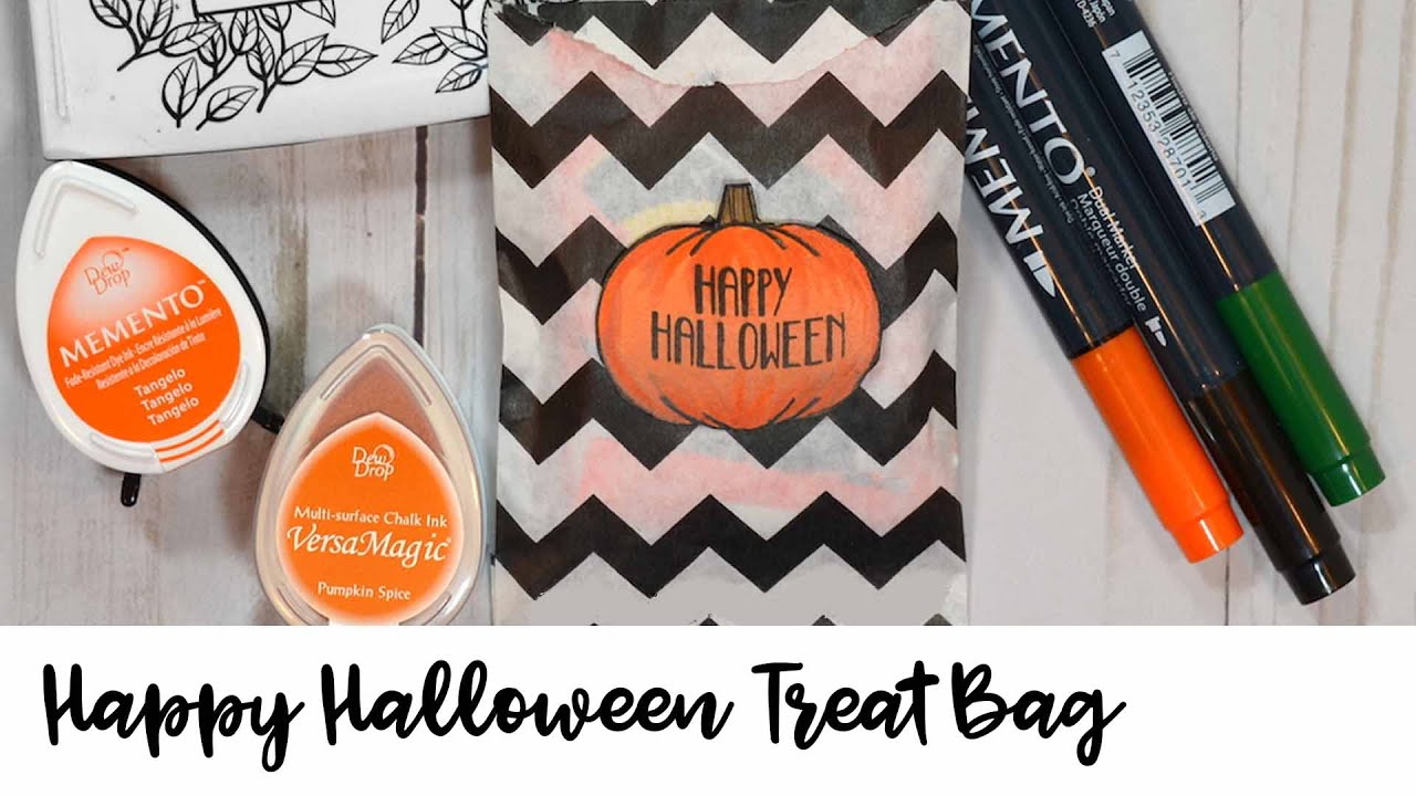 How To Make A Halloween Goodie Bag YouTube