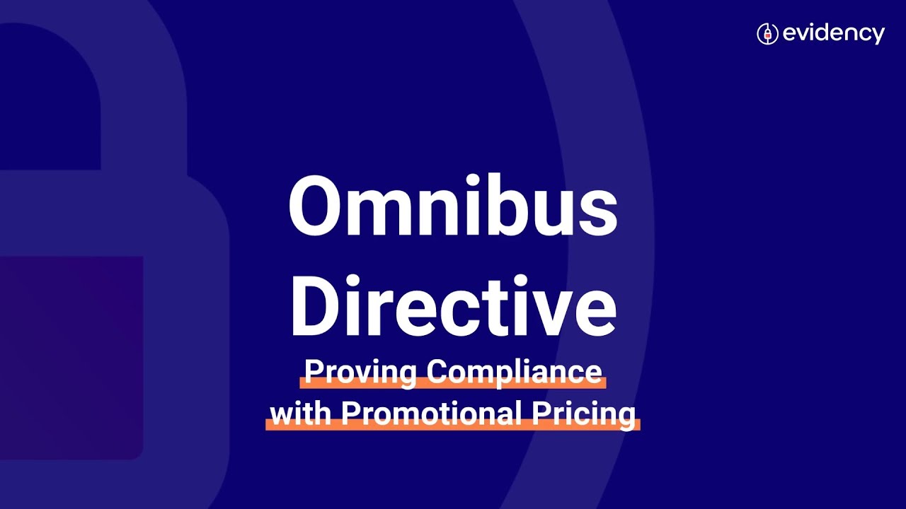 Omnibus Directive: Proving Compliance with Qualified Timestamping