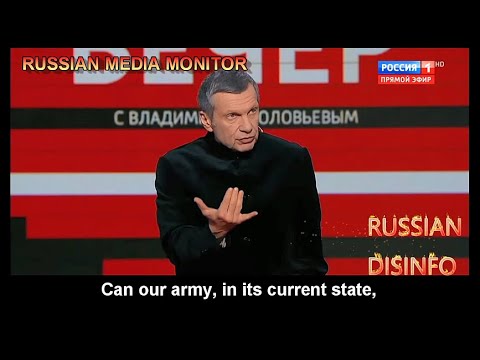 State TV suddenly admits Russia can?t defeat NATO