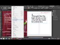 Основы верстки в Индизайне.  Урок 4: Вставка текста в Индизайне: функции Paste и Place