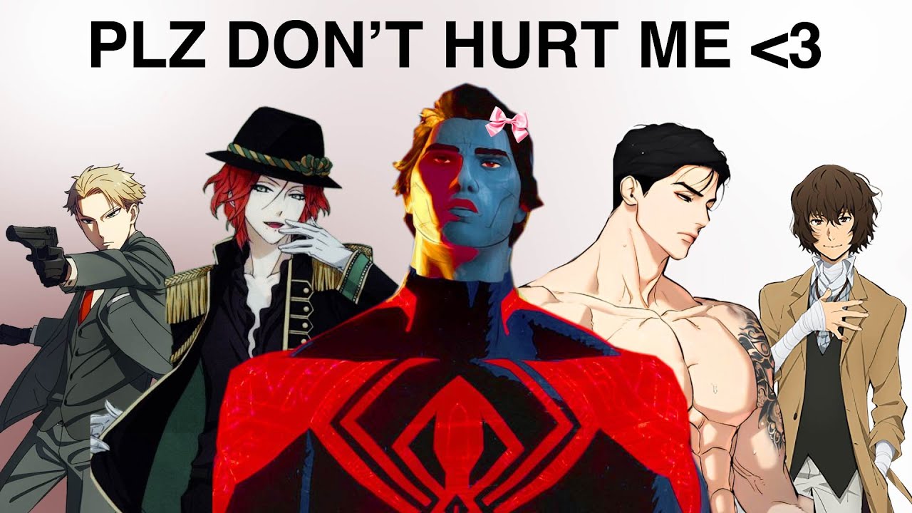 fictional men i find attractive that i would run away from if they ever went near me