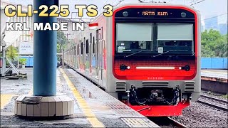 Download Lagu Pengalaman Perdana Naik KRL Dari PT INKA Madiun CLI-225 Trainset 3 Dari Manggarai Ke Jakarta Kota  MP3