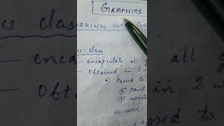 6) Graphics class ( part1) in java