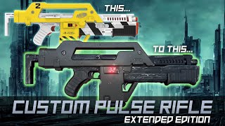 (Long Play) Customizing and Painting the Nerf M41A Pulse Rifle | Aliens Colonial Marine Mod Covenant