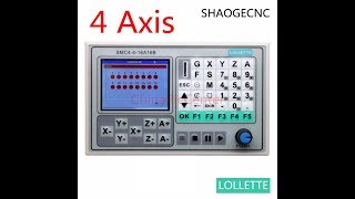 ShaoGe SMC4 4 16A16B Offline CNC controller Milling helix angle