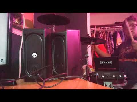 short drum cover of parachute by ryan upchurch