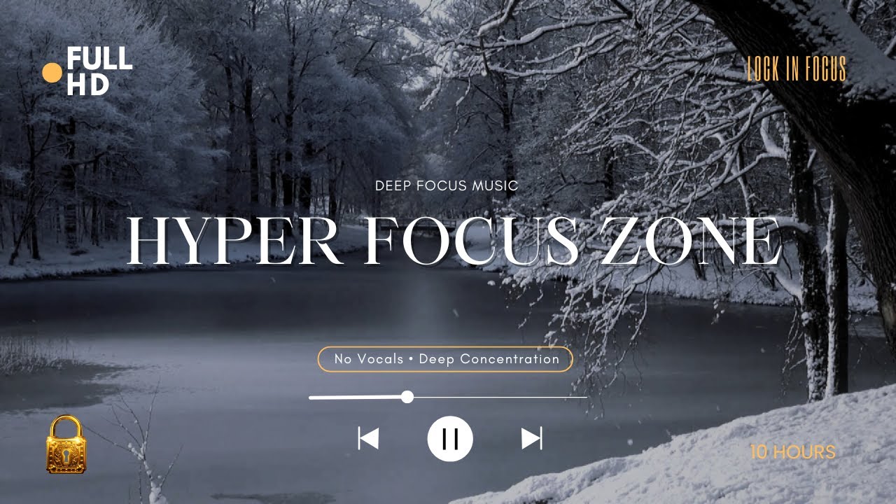 Snowfall Grind Session ❄️ | 10 Hours Lock In Focus & Motivation