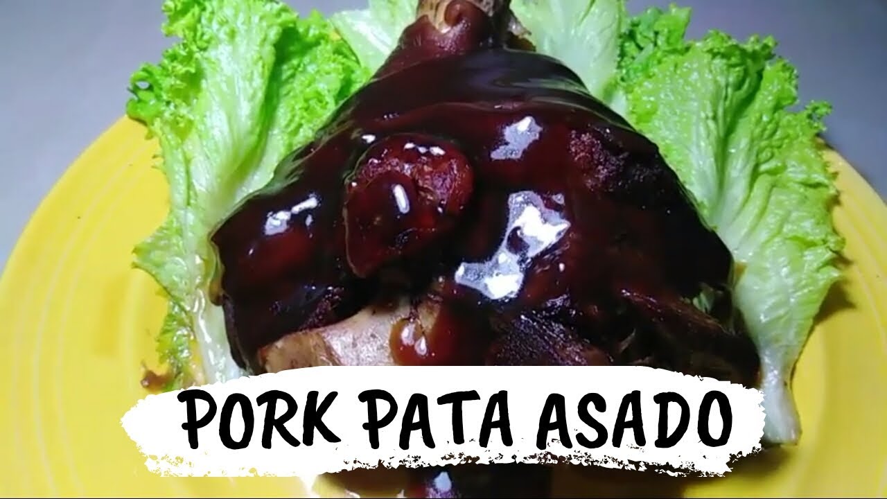 Pork Pata Asado TutorialTube PH YouTube