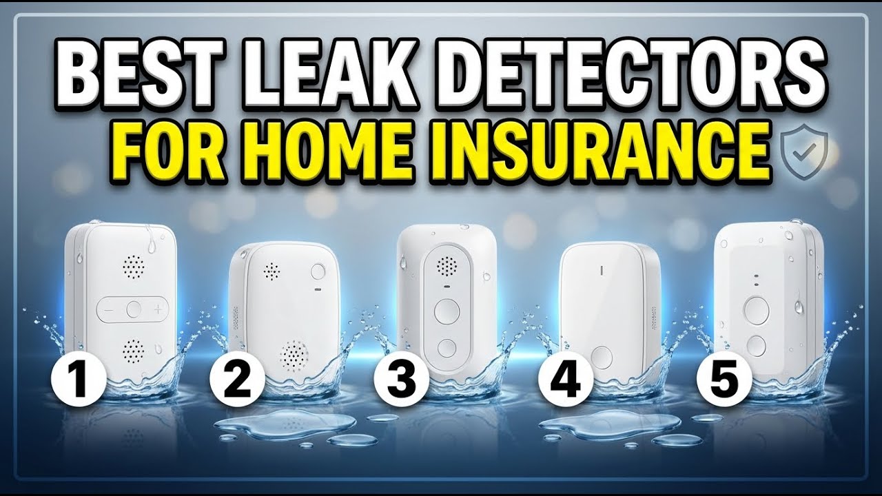 5 Best Smart Water Leak Detectors for Home Insurance 2026 (Tested