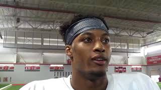 Ohio State cornerback Denzel Ward is considered a returning starter by his coaches and he says...