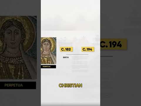 Perpetua's Diary: A Christian Woman's Last Days #shorts