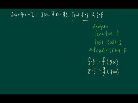 *How to Work with Composite Functions: Find f if g(x)=x^3 & f(g(x))=2x^3 +3