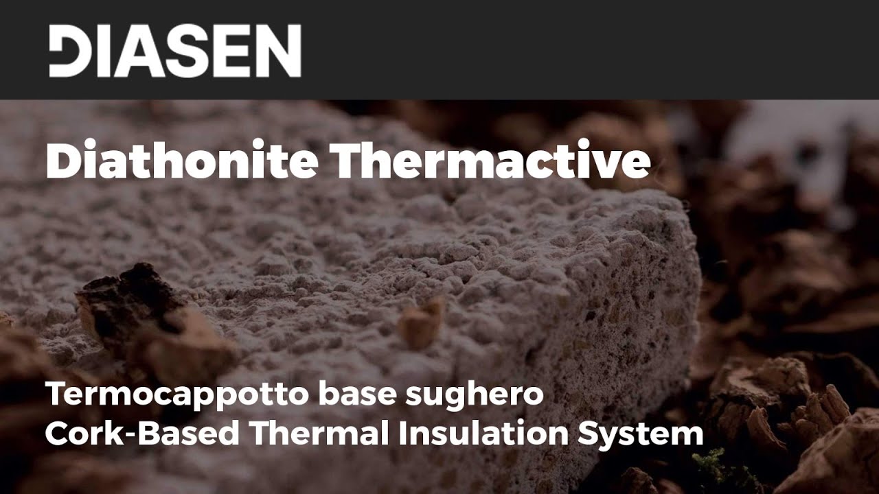 Termocappotto base sughero - Diathonite Thermactive | Cork-Based Thermal Insulation (2025 Edition)