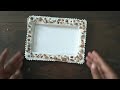 Diy photo frame (from plaster of paris) part 1