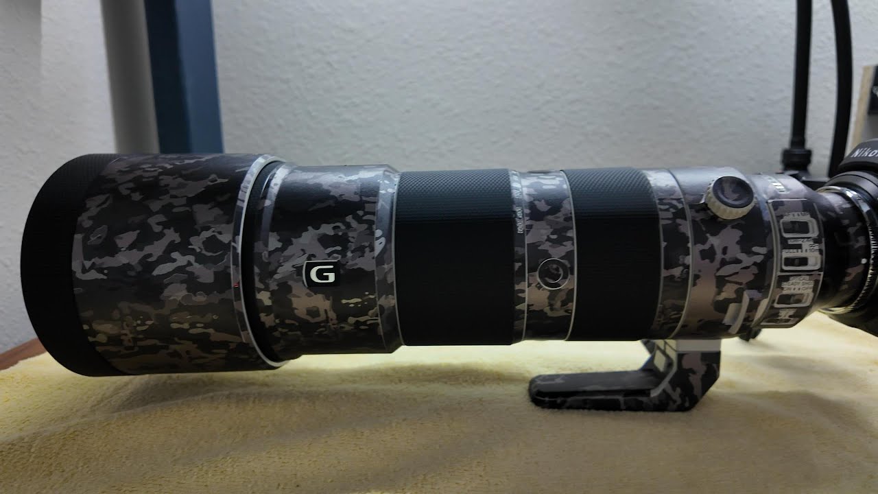 3M Vinyl Skin Wrap for Sony 200-600 G lens review