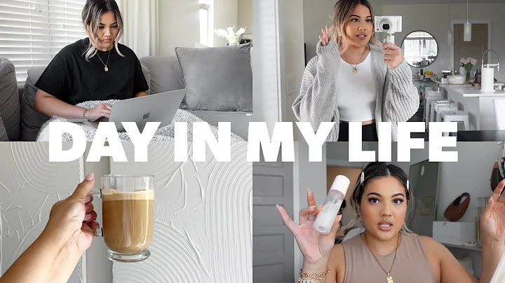 *realistic* WORK FROM HOME ROUTINE + GRWM + SHOP W...