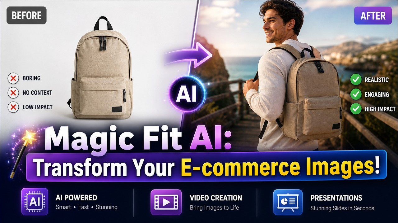 Magic Fit AI Review: Easily Create Eye-Catching Images and Videos for Projects