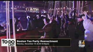 Weekend To Do List: Ski Chalet In The City, Holiday Market, Tea Party Reenactment