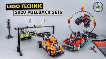 LEGO 42103 / 42104 / 42106 building review - the best Technic pullback sets in years!