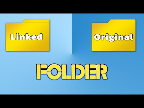 How to link folder to another position with symbolic link (Symlink) - 2 methods !!!