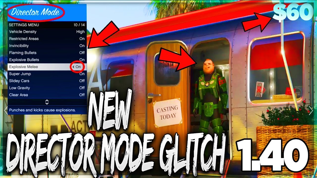 GTAV HOW TO GET DIRECTOR MODE CHARACTERS ONLINE 1.40 (GTA V Director