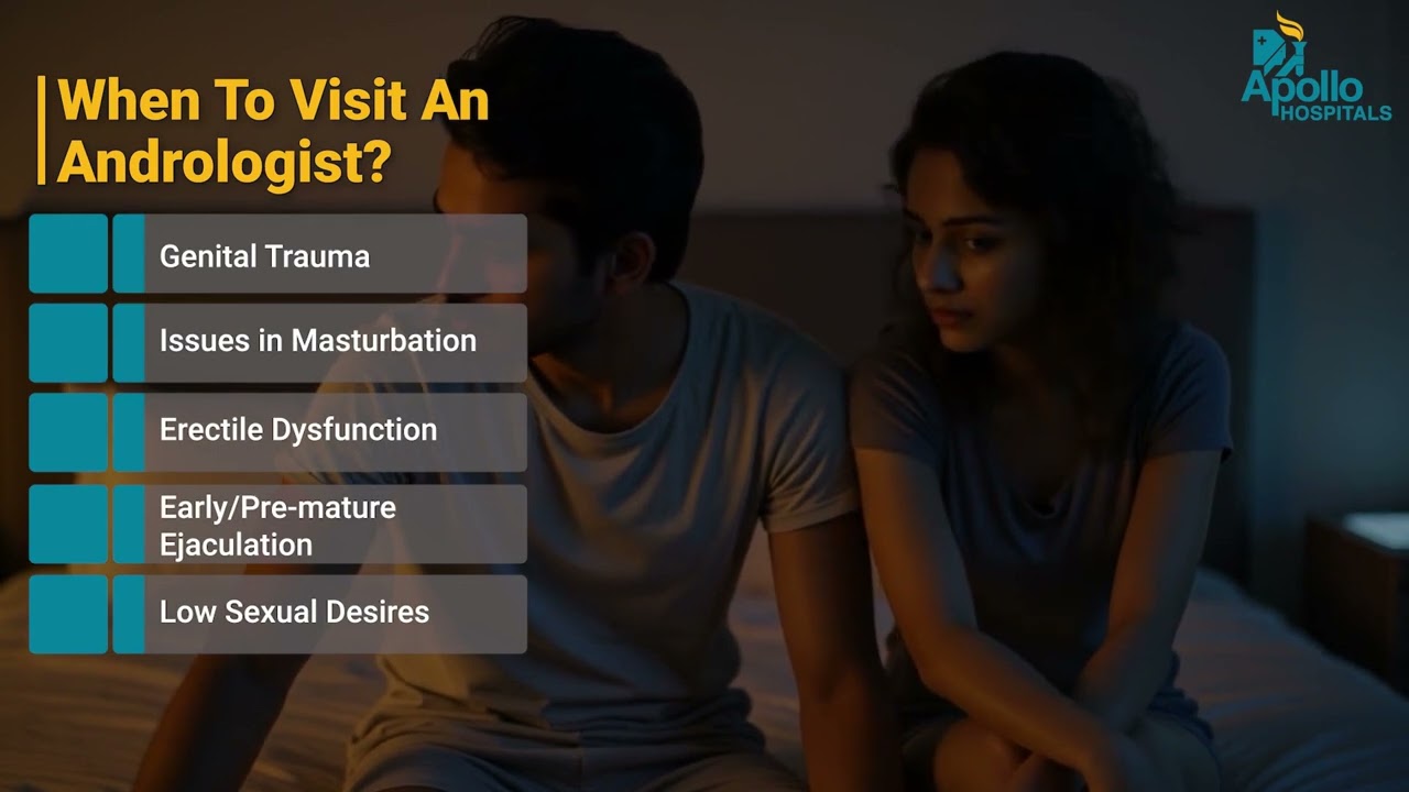 متى يجب استشارة أخصائي أمراض الذكورة للعقم والصحة الجنسية | Dr. Raghavendra K | Apollo Hospitals