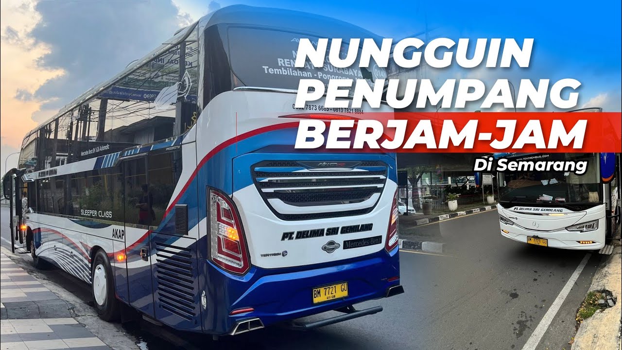 Perjalanan asik naik sleeper bus matic || Trip Delima Sri Gemilang Ponorogo - Tembilahan (3)