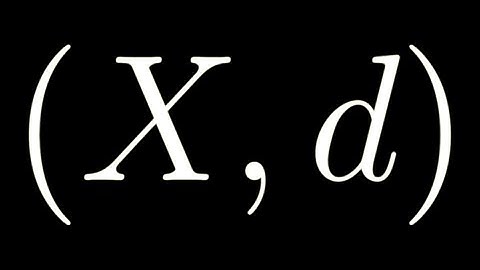 Definition and Examples of Metric Spaces (Tao II)