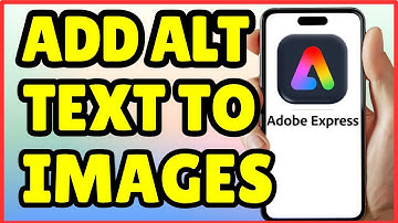 How to Add Alt Text to Images in Adobe Express for SEO