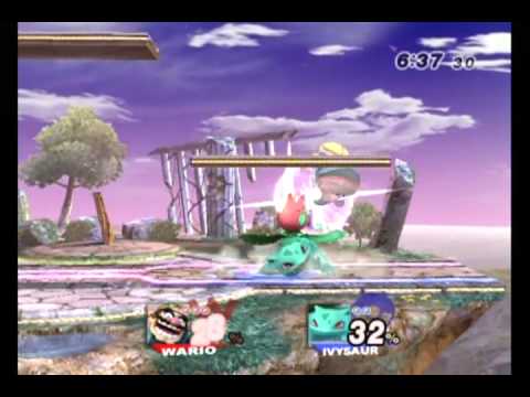 Brawl+  God-is-my-Rock(Wario) vs. Aposl(Squirtle) BF 2